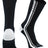 TCK Black/White/Grey / Large Turbo Crew Athletic Sports Socks