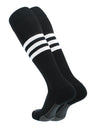 TCK Made in USA Dugout Series Classic 3-Stripe Baseball Socks