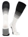 TCK Black/White / Small Elite Soccer Socks Breaker