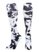 TCK Black/White / Small Tie Dye Multisport Tube Socks Soccer Softball