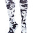 TCK Black/White / Small Tie Dye Multisport Tube Socks Soccer Softball