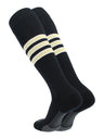 TCK Made in USA Dugout Series Accent Trim Striped Baseball Socks