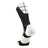 TCK Black/White / X-Large Crew Length Football Socks