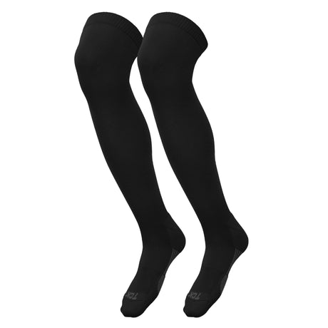TCK Black / X-Large Dugout Over the Knee Baseball Socks | Elite Athletic Sock