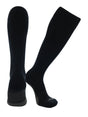 TCK Black / X-Large Elite Performance Baseball Socks Dugout Solid Team Colors