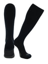 TCK Black / X-Large Elite Performance Baseball Socks Dugout Solid Team Colors