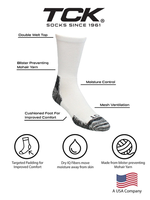 TCK Blister Resister Socks Crew Length