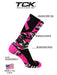 TCK Breast Cancer Awareness Crew Socks Pink Camo