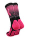 TCK Breast Cancer Awareness Striped Crew Socks