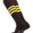 TCK Made in USA Dugout Series Accent Trim Striped Baseball Socks