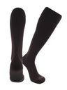 TCK Brown / X-Large Elite Performance Baseball Socks Dugout Solid Team Colors