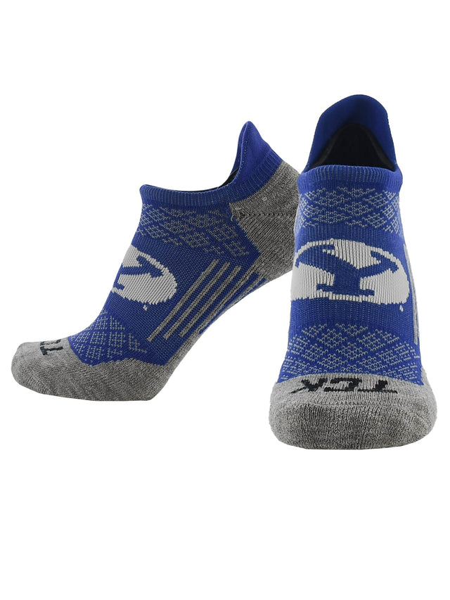 TCK BYU Cougars / Large BYU Cougars No Show Tour Socks