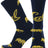 TCK Cal Berkeley Navy/Gold / Large Cal Berkeley Golden Bears Mayhem Crew Socks