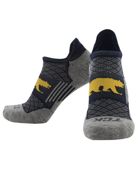 TCK California Golden Bears / Medium California Golden Bears No Show Tour Socks