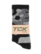 TCK Camo Merino Wool Hiking Socks For Men & Women