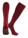 TCK Cardinal / Large Elite Performance Baseball Socks Dugout Solid Team Colors