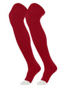 TCK Cardinal / Large Prosport - Long Over the Knee Socks for Baseball - Adult Sizes