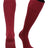 TCK Cardinal / Medium European Soccer Socks Fold Down Top