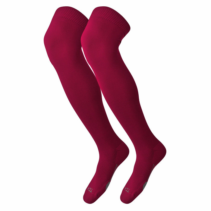 TCK Cardinal / Small Dugout Over the Knee Baseball Socks | Elite Athletic Sock