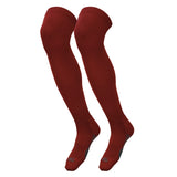 TCK Cardinal / Small Dugout Over the Knee Baseball Socks | Elite Athletic Sock
