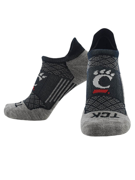 TCK Cinicinnati Bearcats / Large Cincinnati Bearcats No Show Tour Socks
