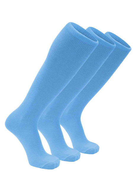 TCK Columbia Blue 3-Pack / Small TCK Sport Light - Breathable Team Athletic Tube Socks