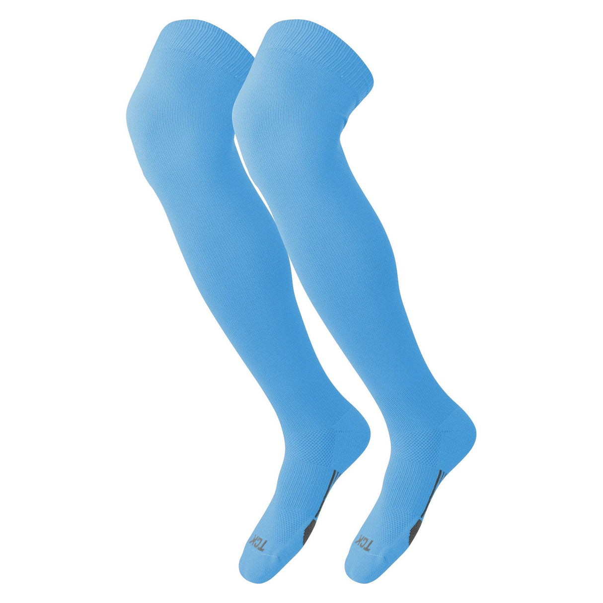 TCK Columbia Blue / Large Dugout Over the Knee Baseball Socks | Elite Athletic Sock