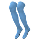 TCK Columbia Blue / Large Dugout Over the Knee Baseball Socks | Elite Athletic Sock