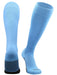 TCK Columbia Blue / Large Elite Performance Baseball Socks Dugout Solid Team Colors