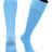 TCK Columbia Blue / Large European Soccer Socks Fold Down Top