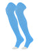 TCK Columbia Blue / Large Pro Plus Performance Long Sports Socks Over the Knee