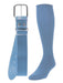 TCK Columbia Blue / Large Softball and Baseball Belts & Socks Combo For Youth or Adults