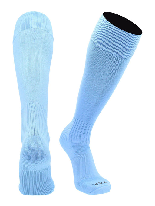 TCK Columbia Blue / Large Softball and Baseball Socks Champion Over the Calf