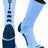 TCK Columbia Blue/Navy / Large Lacrosse Socks Midline Logo Crew