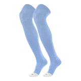 TCK Columbia Blue / Small Prosport - Long Over the Knee Socks for Baseball & Football - Youth Sizes