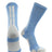 TCK Columbia Blue/White / Large Baseline 3.0 Athletic Crew Socks Adult Sizes Team Colors