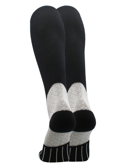 TCK Compression Socks For Women and Men, Over the Calf Graduated Compression 8-15 mmHg 20-30 mmHg