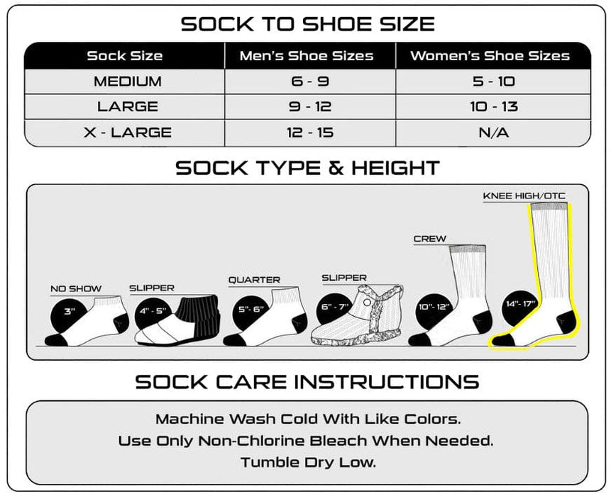 TCK Compression Socks For Women and Men, Over the Calf Graduated Compression 8-15 mmHg 20-30 mmHg