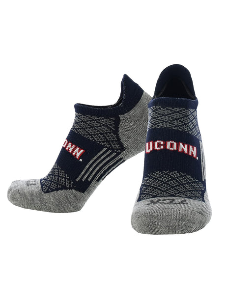 TCK Connecticut Huskies / Medium UConn Huskies No Show Tour Socks
