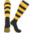 TCK Dark Green/Gold / Medium Striped Rugby Socks