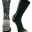 TCK Dark Green / Large Athletic Sports Socks Digital Camo Crew