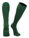 TCK Dark Green / Medium European Soccer Socks Fold Down Top