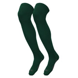 TCK Dark Green / Small Dugout Over the Knee Baseball Socks | Elite Athletic Sock