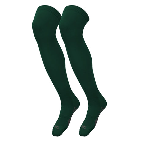 TCK Dark Green / Small Dugout Over the Knee Baseball Socks | Elite Athletic Sock