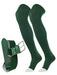 TCK Dark Green / Small Pro Plus Performance Sports Belt and Socks Combo Over the Knee