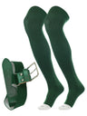TCK Dark Green / Small Prosport Belt and Socks Combo | Over the Knee Sock