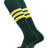 TCK Made in USA Dugout Series Accent Trim Striped Baseball Socks