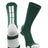 TCK Dark Green/White / Large Baseline 3.0 Athletic Crew Socks Adult Sizes Team Colors
