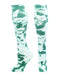 TCK Dark Green/White / Small Tie Dye Multisport Tube Socks Soccer Softball