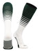 TCK Dark Green/White / X-Large Elite Soccer Socks Breaker